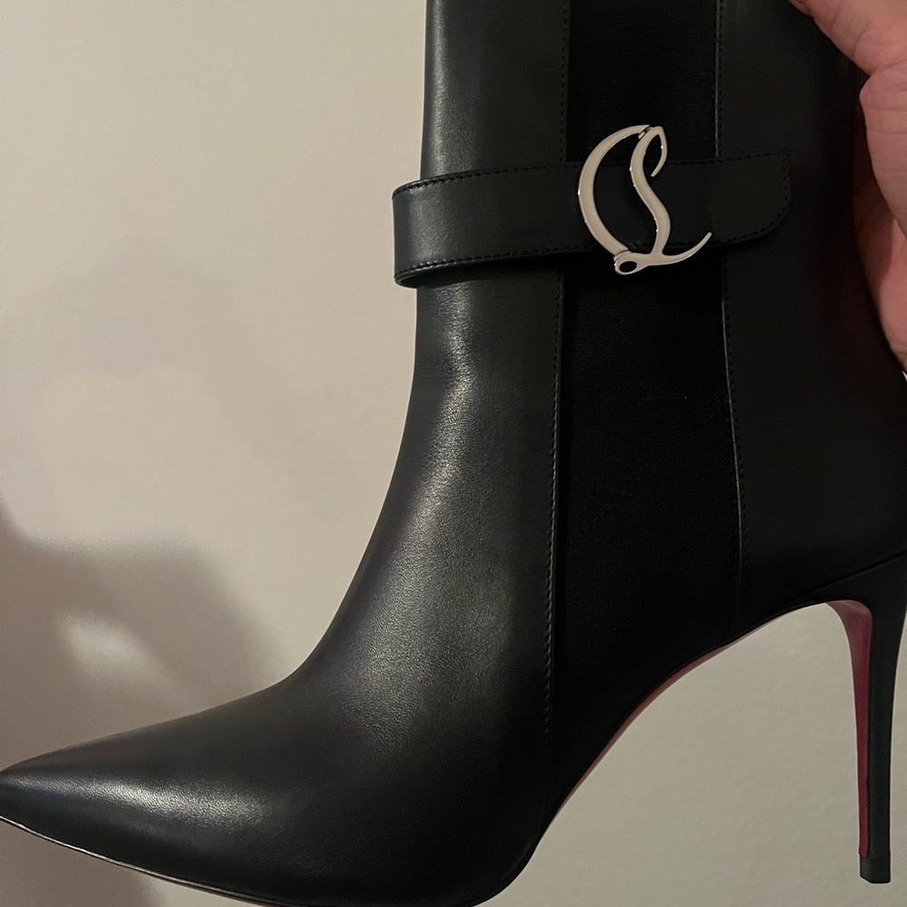 Christian Louboutin heel boot
